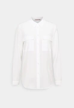 Anna Field Basic Blouse With Front Pockets - Overhemdblouse - Offwhite 7 Anna Field Basic Blouse With Front Pockets - Overhemdblouse - Offwhite -Anna Field Boutique de3c89d9a03c44d697e93a88152dd3de