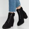 Anna Field Winter Boot - Enkellaarsjes Met Plateauzool - Black -Anna Field Boutique e1d63faadbe5493aae8ee5fe1252755c