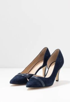 Leather - Klassieke Pumps - Dark Blue -Anna Field Boutique e4135ca148be4419b33d24785d8bd15b