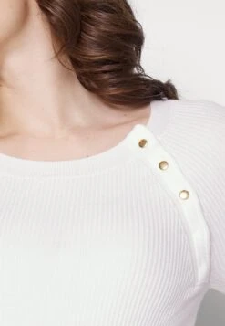Nursing - Button Opening - Trui - White -Anna Field Boutique e79510013e6b49b8ab7bda1d3a183bb5