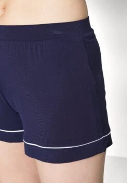 Anna Field Button Through Pj Set- Pyjama - Blue/White -Anna Field Boutique e7f23d148ce6459c97560e5c73700e26