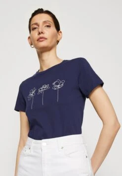 Anna Field T-Shirt Print - Dark Blue 5 Anna Field T-Shirt Print - Dark Blue -Anna Field Boutique e914bfe4ef3a4357a64a49cccae44940