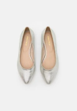Anna Field Leather - Ballerina'S - Silver -Anna Field Boutique ec52f7966be44b4cafcd7bfa1638ac07