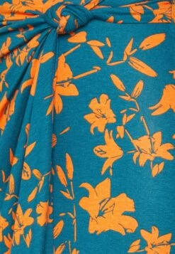 Anna Field Front Knot Midi Skirt - Kokerrok - Blue 4 Anna Field Front Knot Midi Skirt - Kokerrok - Blue -Anna Field Boutique ec90ec8a97224e79b6679664fbc7562a