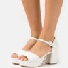 Anna Field Sandalen Met Plateauzool - White -Anna Field Boutique ef951818f6d04d5d9b0ec20e6b1891e7