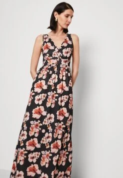Anna Field Maxi-Jurk - Black/Pink/Multicoloured -Anna Field Boutique f02dcc59f4d24d54a8081ca50633f54c