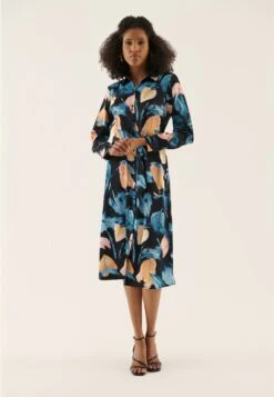 Anna Field Jurk - Blue/Pink -Anna Field Boutique f119dc443ff4458187848cd22928e10a