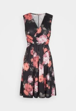 Anna Field Jerseyjurk - Black/Multi-Coloured -Anna Field Boutique fb10746283f5458990842f087e7bcb3c