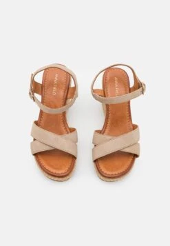 Anna Field Leather - Sandalen Met Hoge Hak - Grey -Anna Field Boutique fbefef9416314b2d89cc3e60d2b025e7