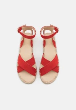 Anna Field Leather - Sandalen Met Plateauzool - Red -Anna Field Boutique fe9b370e2f3e49449743b299922a85ac