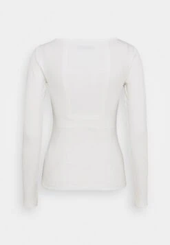 Anna Field Longsleeve - White -Anna Field Boutique feb4824bb6bd4a589b7637e14502a711